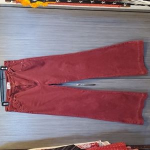 Corduroy High rise flare